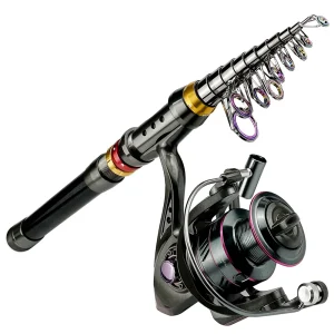 Carbon Fiber Fishing Rod And Reel